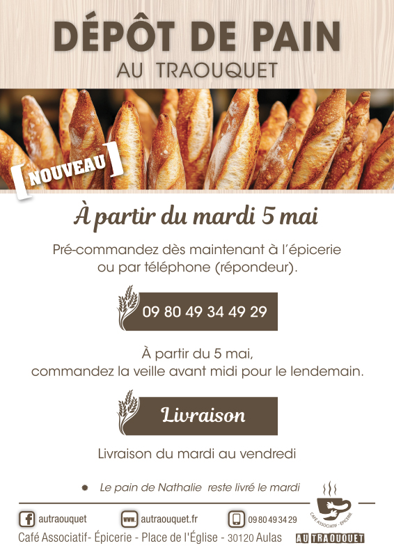 Depôt-de-pains au traouquet