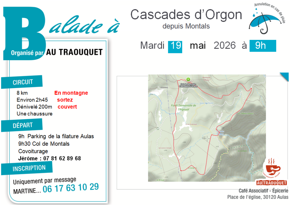 Balade Cascades d'Orgon